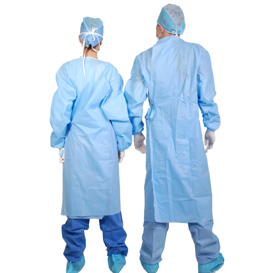 Medical Nonwoven SMS SMMS Surgical Gown, Hospital Surgeon Gowns